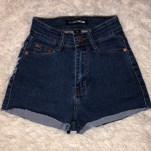 Fashion nova denim shorts